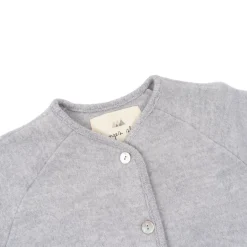 Konges Sløjd Overtøj|saga cardigan - GREY MELANGE greymelange