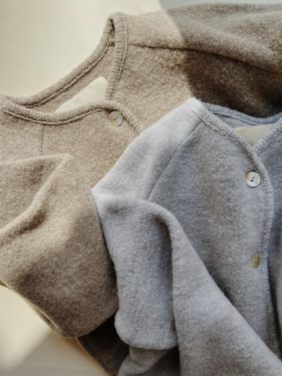 Konges Sløjd Overtøj|saga cardigan - OAT MELANGE oatmelange