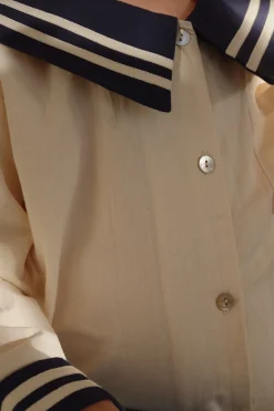 Konges Sløjd Overdele|Sailor bluse - navy blazer navyblazer
