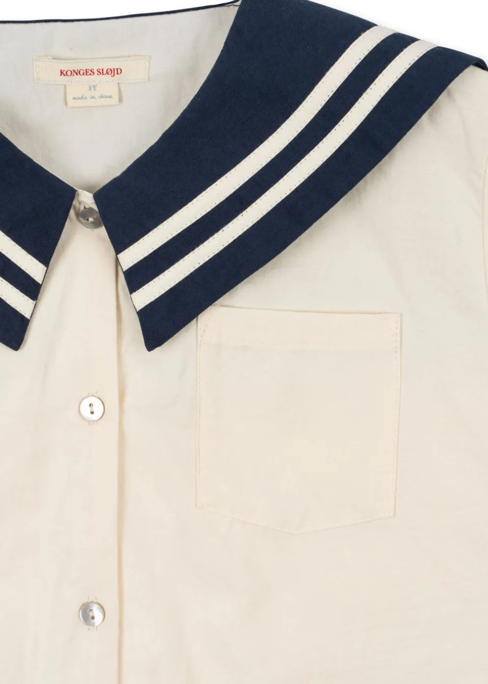 Konges Sløjd Overdele|Sailor bluse - navy blazer navyblazer