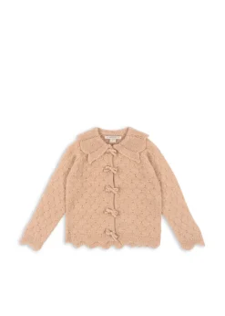 Konges Sløjd Overdele|Smilla cardigan - light rose lightrose