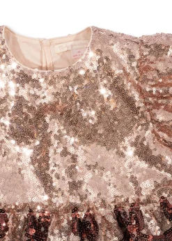 Konges Sløjd Kjoler|Starla bow wow kjole - gold blush goldblush