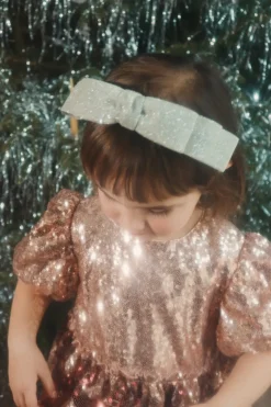 Konges Sløjd Kjoler|Starla bow wow kjole - gold blush goldblush