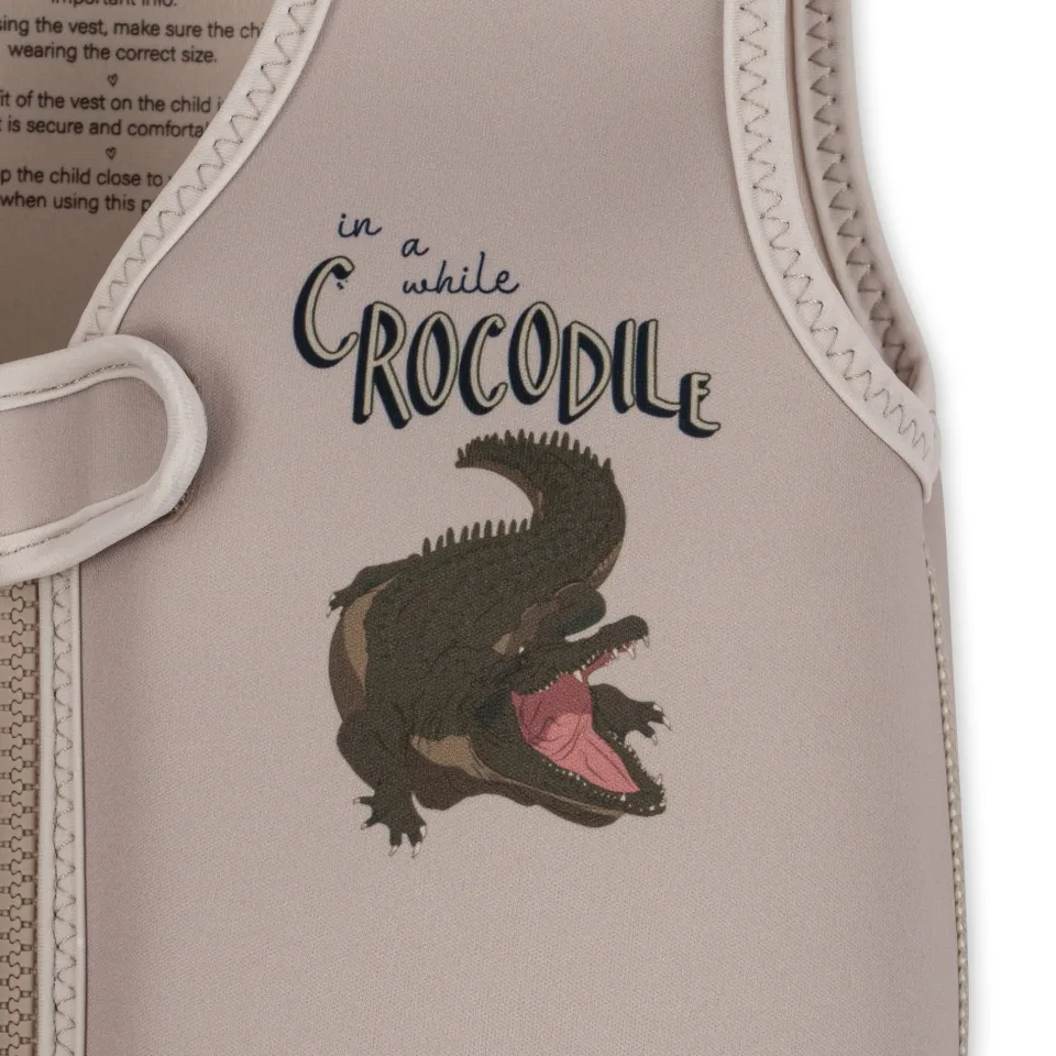 Konges Sløjd Svømmeudstyr|svømmevest - crocodile