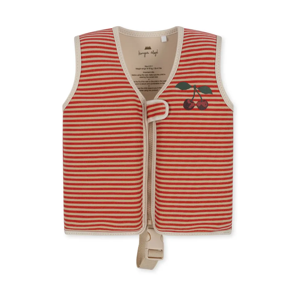 Konges Sløjd Svømmeudstyr|svømmevest - GLITTER STRIPE glitterstripe