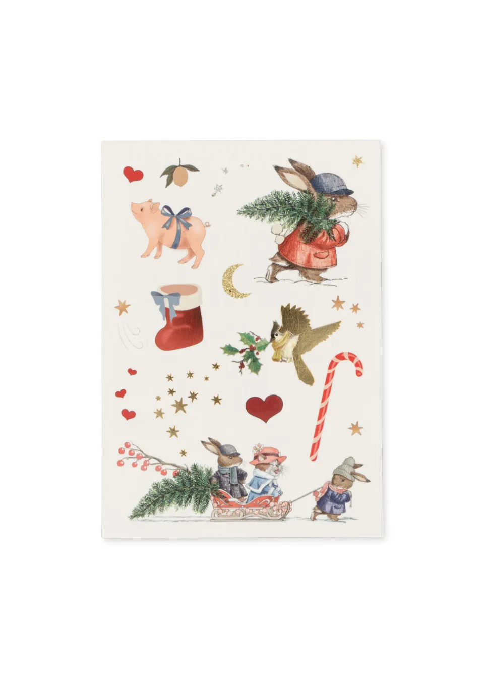 Konges Sløjd Kreativ & Spil|TATOVERINGER - CHRISTMAS MULTI christmasmulti