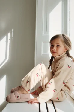 Konges Sløjd Overtøj|Tavi fleece bukser - cherry