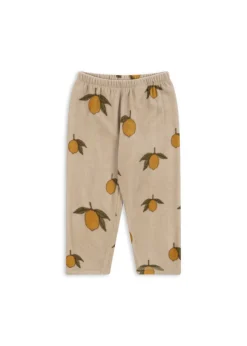 Konges Sløjd Overtøj|Tavi fleece bukser - MON GRAND CITRON mongrandcitron