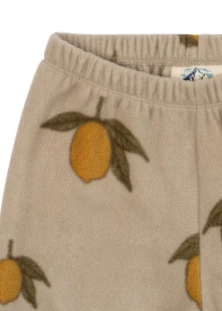 Konges Sløjd Overtøj|Tavi fleece bukser - MON GRAND CITRON mongrandcitron