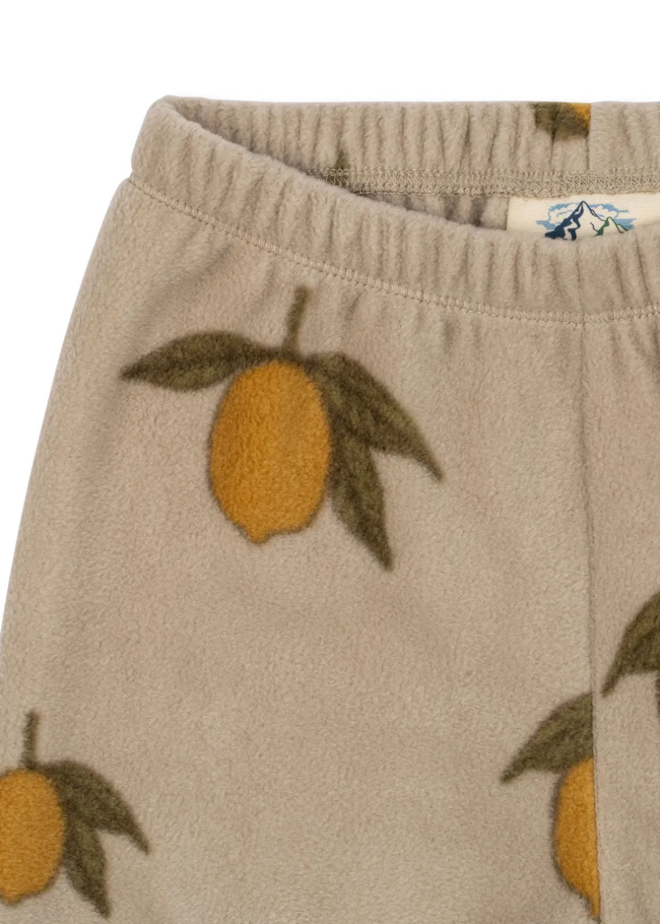 Konges Sløjd Overtøj|Tavi fleece bukser - MON GRAND CITRON mongrandcitron