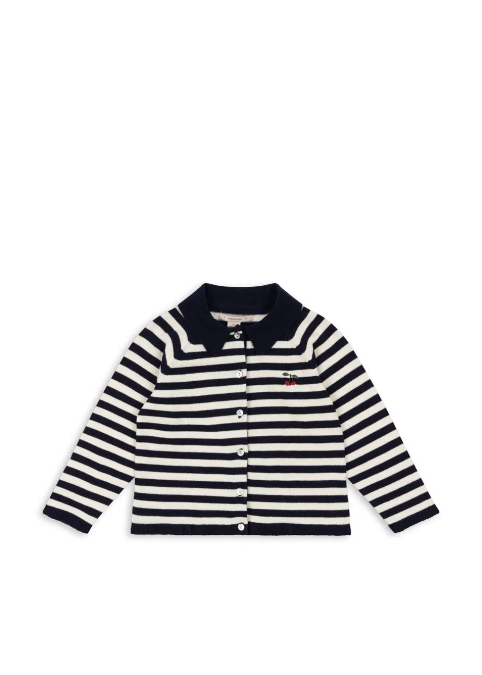 Konges Sløjd Overdele|venton cardigan - NAVY STRIPE navystripe
