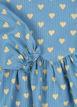 Konges Sløjd Overdele|vida bluse - AISURU BLUE aisurublue