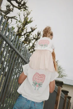 Konges Sløjd Overdele|who's your mama tee - ANTIQUE WHITE antiquewhite