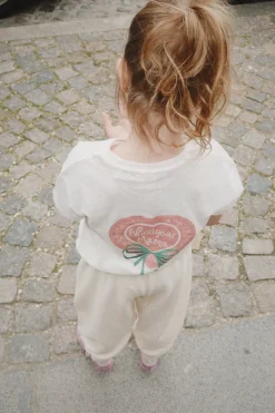 Konges Sløjd Overdele|who's your mama tee - ANTIQUE WHITE antiquewhite