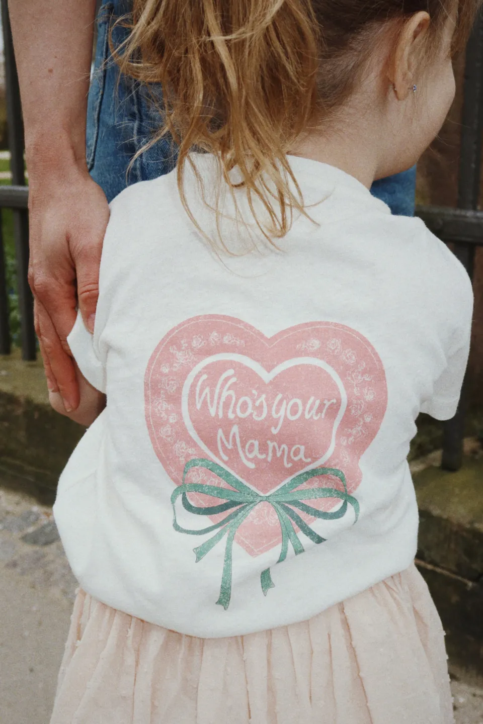 Konges Sløjd Overdele|who's your mama tee - ANTIQUE WHITE antiquewhite