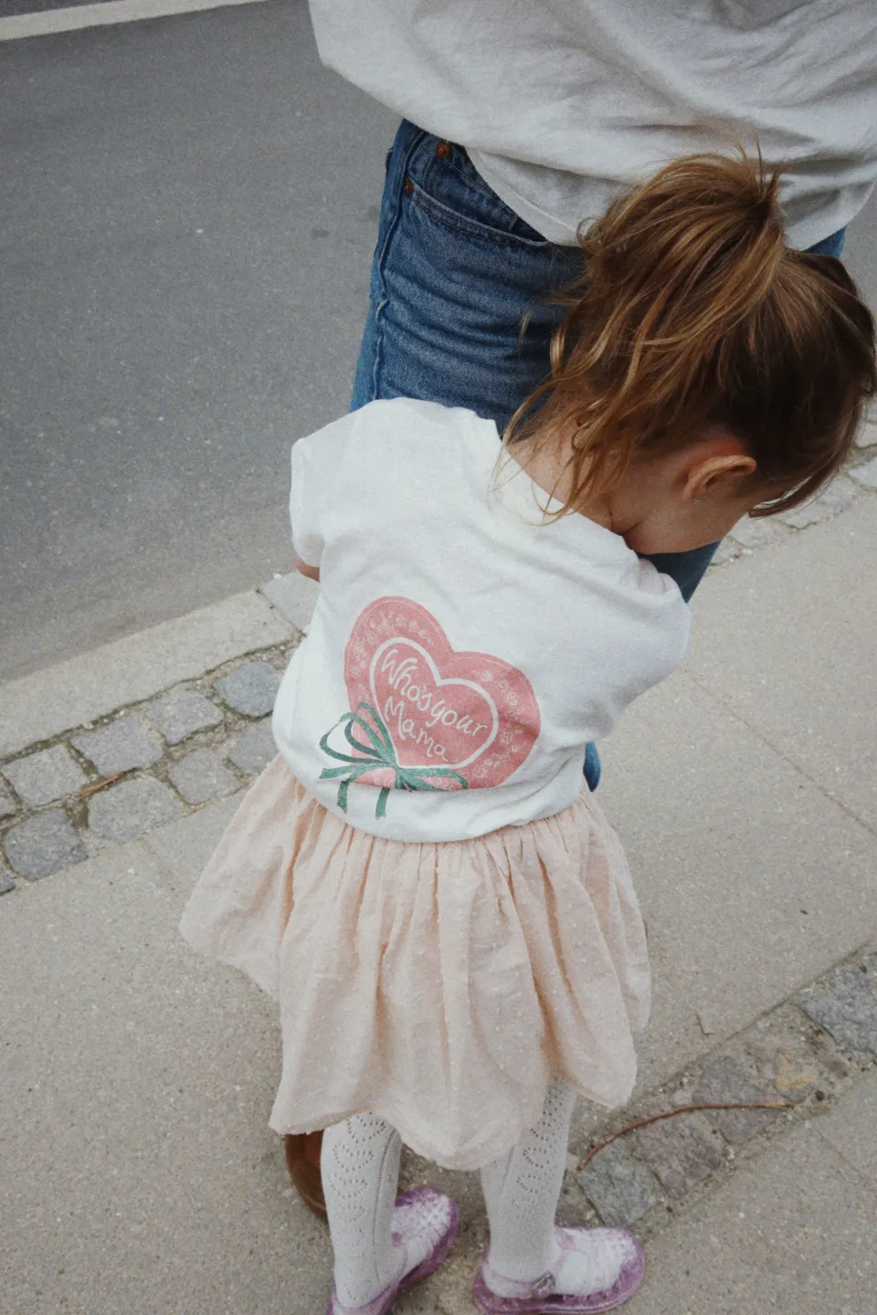 Konges Sløjd Overdele|who's your mama tee - ANTIQUE WHITE antiquewhite