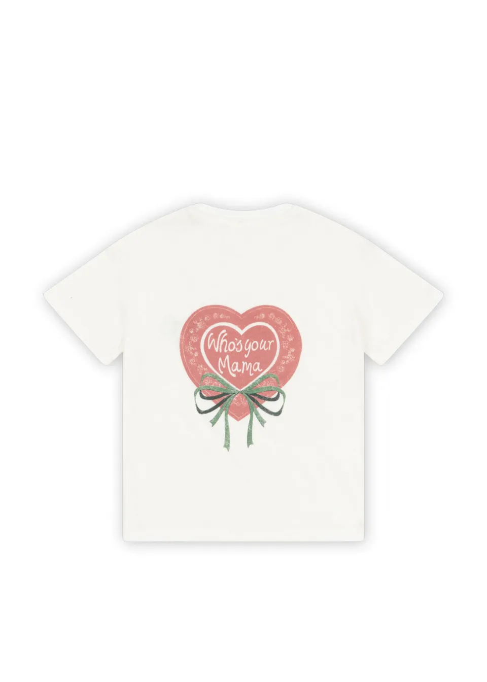 Konges Sløjd Overdele|who's your mama tee - ANTIQUE WHITE antiquewhite
