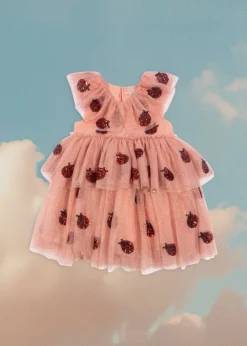 Konges Sløjd Kjoler|Yvonne ladybug kjole - ladybug sequin ladybugsequin