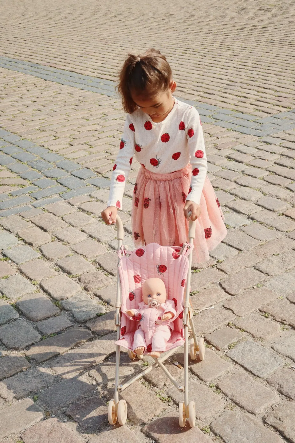 Konges Sløjd Kjoler|Yvonne ladybug nederdel - ladybug sequin ladybugsequin