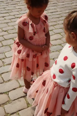 Konges Sløjd Kjoler|Yvonne ladybug nederdel - ladybug sequin ladybugsequin