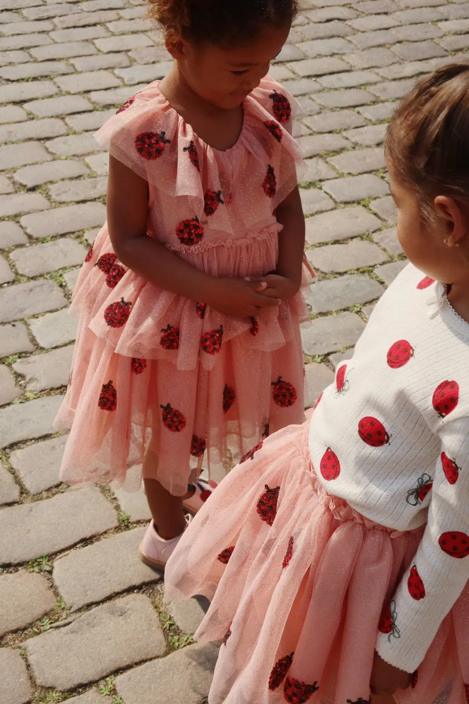 Konges Sløjd Kjoler|Yvonne ladybug nederdel - ladybug sequin ladybugsequin