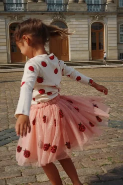 Konges Sløjd Kjoler|Yvonne ladybug nederdel - ladybug sequin ladybugsequin