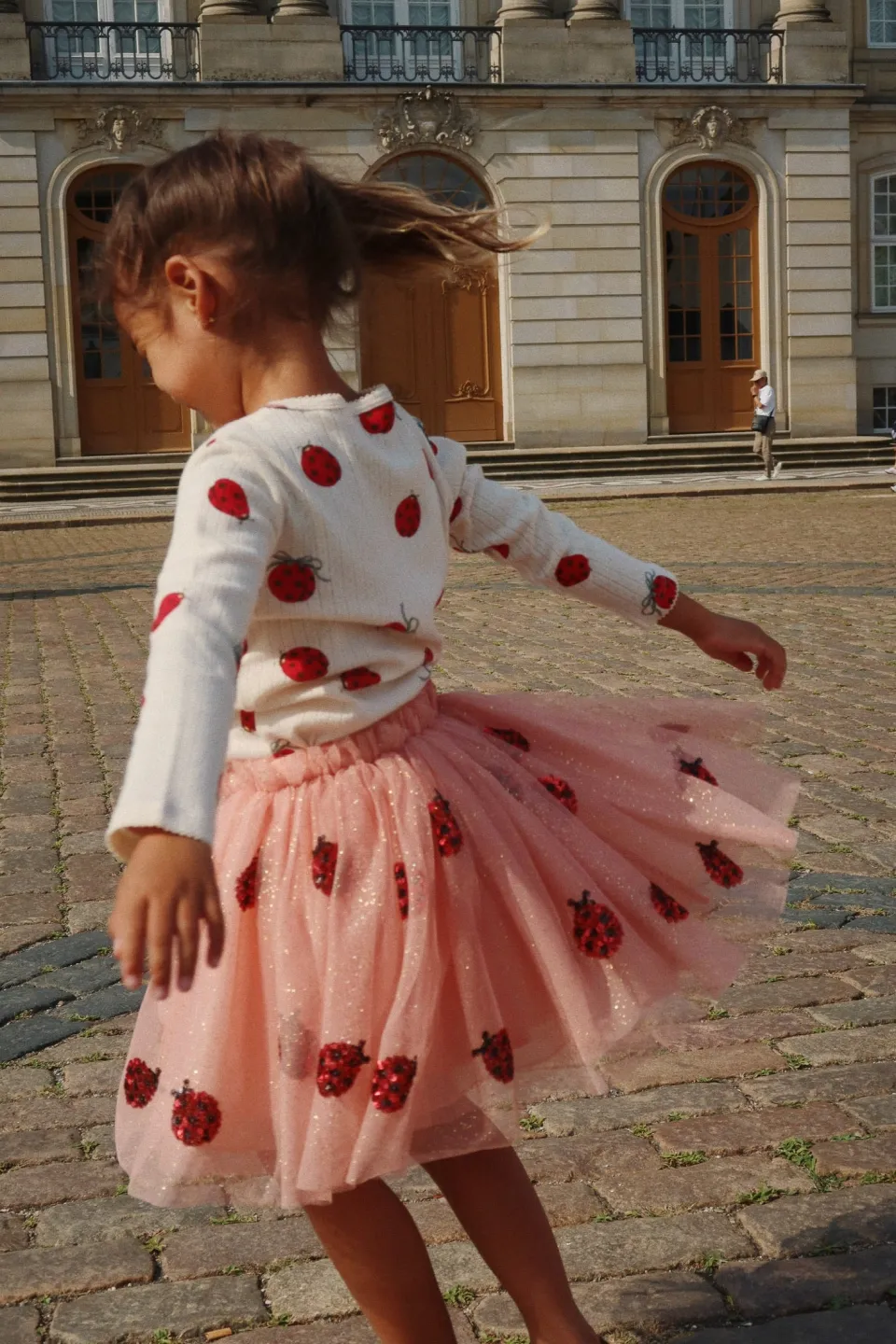 Konges Sløjd Kjoler|Yvonne ladybug nederdel - ladybug sequin ladybugsequin