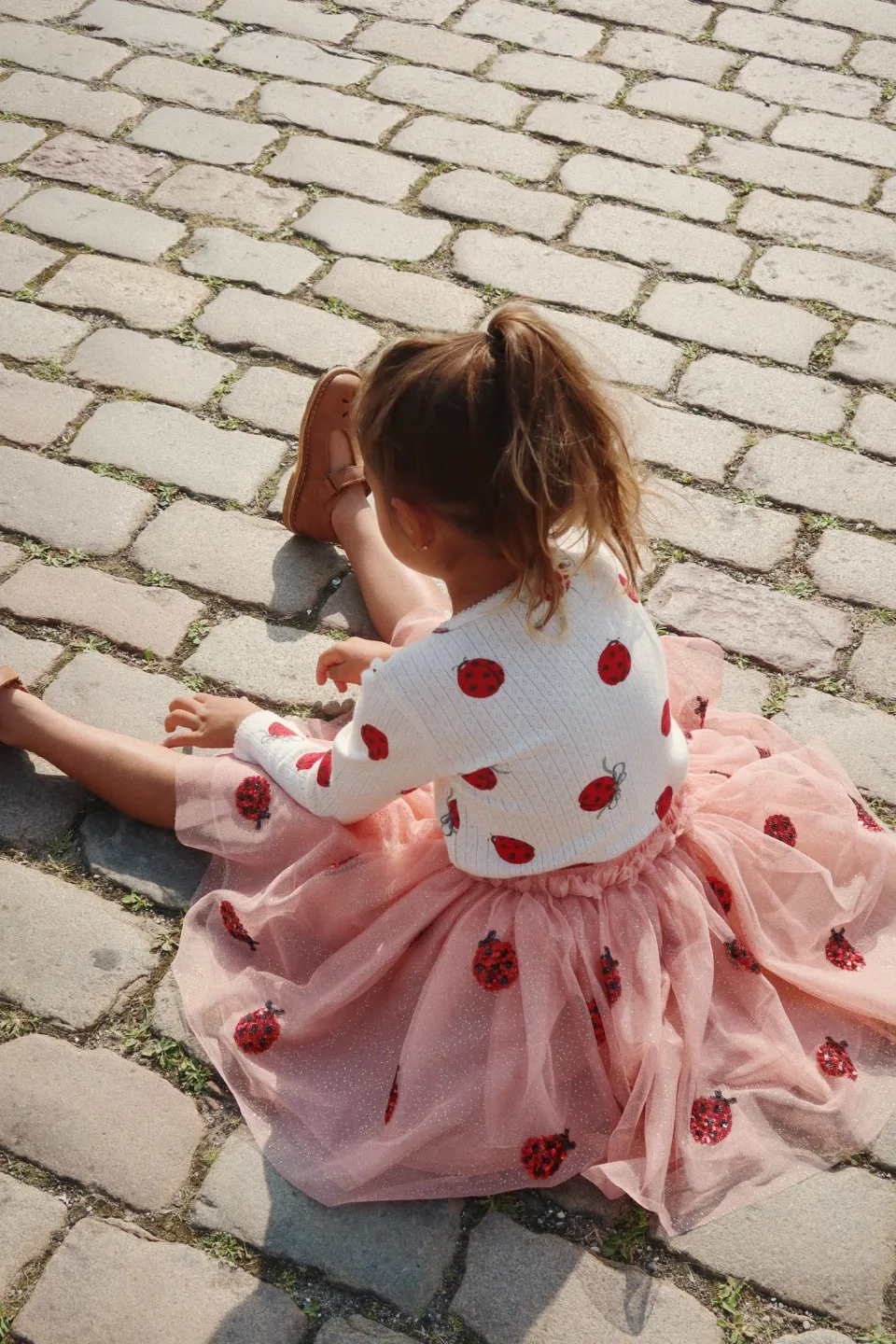 Konges Sløjd Kjoler|Yvonne ladybug nederdel - ladybug sequin ladybugsequin