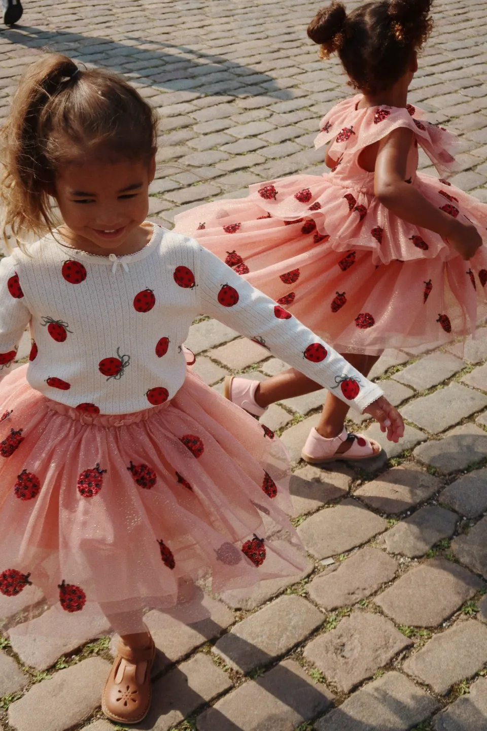 Konges Sløjd Kjoler|Yvonne ladybug nederdel - ladybug sequin ladybugsequin