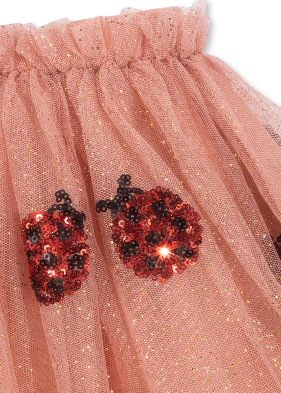 Konges Sløjd Kjoler|Yvonne ladybug nederdel - ladybug sequin ladybugsequin