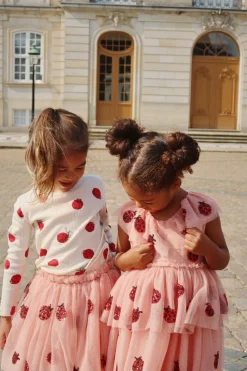 Konges Sløjd Kjoler|Yvonne ladybug nederdel - ladybug sequin ladybugsequin