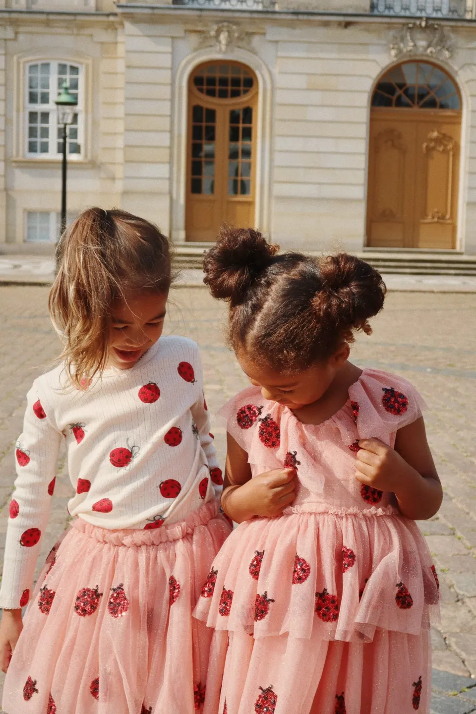 Konges Sløjd Kjoler|Yvonne ladybug nederdel - ladybug sequin ladybugsequin