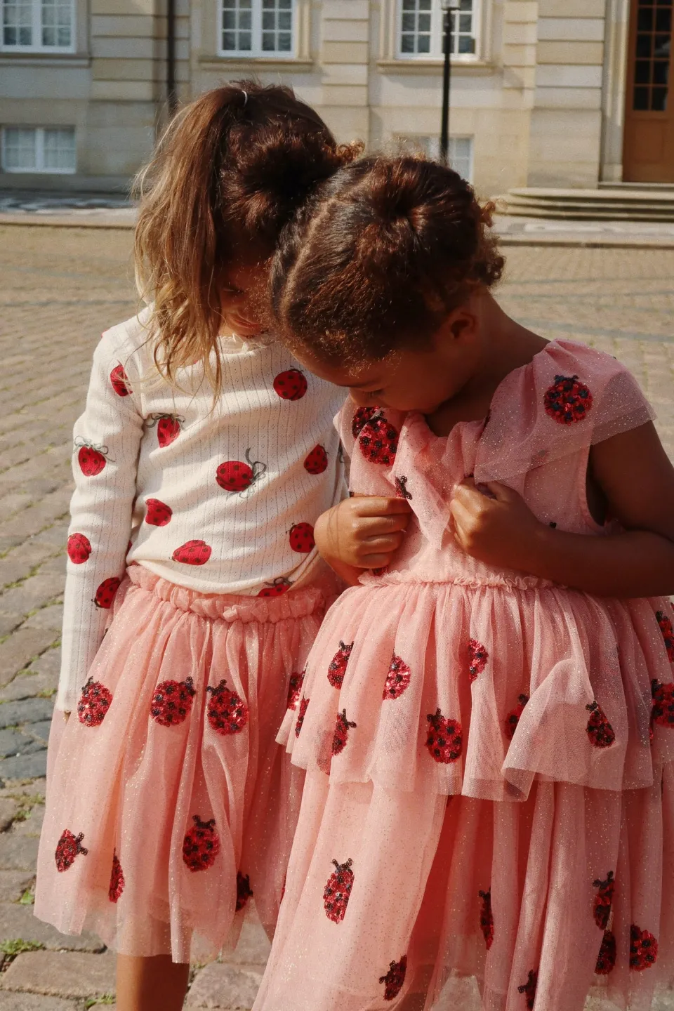 Konges Sløjd Kjoler|Yvonne ladybug nederdel - ladybug sequin ladybugsequin