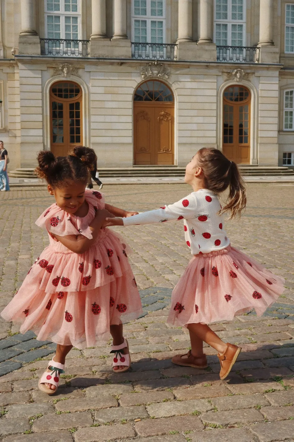 Konges Sløjd Kjoler|Yvonne ladybug nederdel - ladybug sequin ladybugsequin