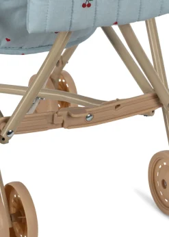 Konges Sløjd Dukker & Tilbehør|ZOE BOW DOLL STROLLER - CHERRY BLUE COEUR cherrybluecoeur
